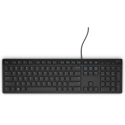 Dell | KB216 | Multimedia | Wired | EN US Layout| Black | Numeric keypad