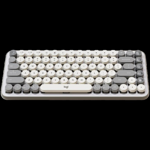 LOGITECH POP ICON KEYS - OFF WHITE - US INT'L - BT  - INTNL-973