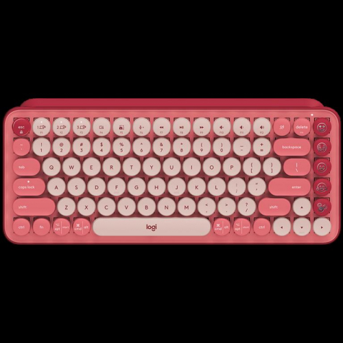 LOGITECH POP ICON KEYS - ROSE - US INT'L - BT  - INTNL-973