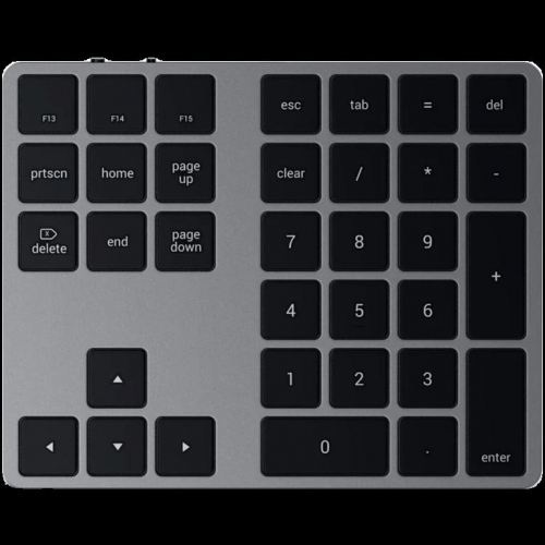 SATECHI Aluminum Extended Keypad Space Gray