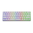 Genesis | THOR 660 RGB | White | Gaming keyboard | Wireless/Wired | RGB LED light | US | 1.5 m | Gateron Red Switch | Wireless connection NKG-1845