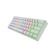 Genesis | THOR 660 RGB | White | Gaming keyboard | Wireless/Wired | RGB LED light | US | 1.5 m | Gateron Red Switch | Wireless connection NKG-1845