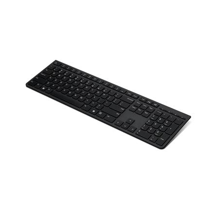 Lenovo | Professional Wireless Rechargeable Keyboard | Keyboard | Wireless | Estonian | Grey | Scissors switch keys