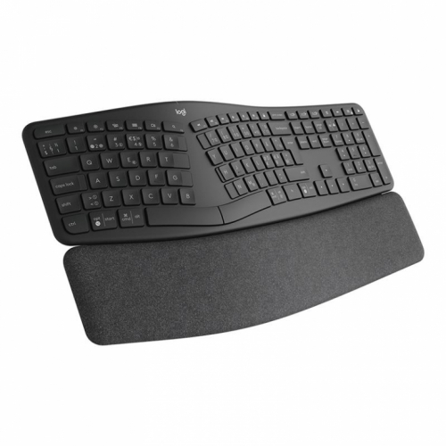 Logitech ERGO K860, US, must - Juhtmevaba klaviatuur / 920-010108