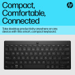 HP 355 Compact Wireless Bluetooth Keyboard - Multi-Device - Black - US ENG