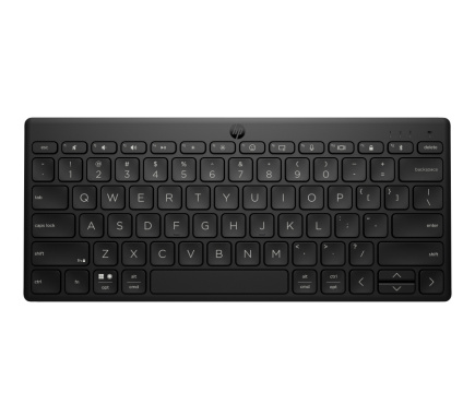 HP 355 Compact Wireless Bluetooth Keyboard - Multi-Device - Black - US ENG