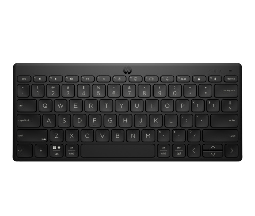 HP 355 Compact Wireless Bluetooth Keyboard - Multi-Device - Black - US ENG