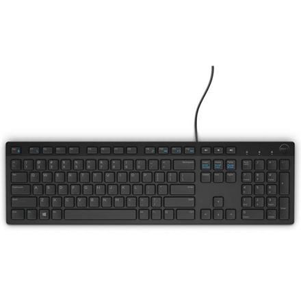 Dell | Keyboard | KB216 | Multimedia | Wired | NORD | Black