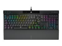 CORSAIR K70 RGB PRO Mechanical Gaming Keyboard Backlit RGB LED CHERRY MX SPEED Black Black PBT Keycaps