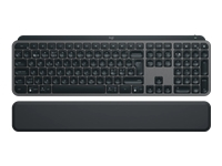 LOGITECH MX Keys S - GRAPHITE - US INTL - BT - N/A - INTNL-973 - PLUS PALMREST