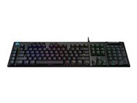 LOGITECH G815 LIGHTSYNC RGB Mechanical Gaming Keyboard – GL Linear - CARBON - US INTNL - INTNL