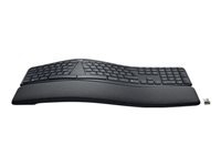 LOGITECH ERGO K860 Split Keyboard for Business Keyboard wireless Bluetooth LE QWERTY Nordic graphite (PAN)