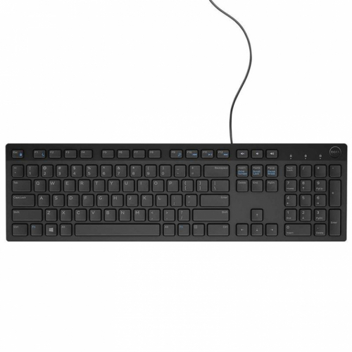 Dell KB216 Standard, EST, must - Klaviatuur / 580-ADHG