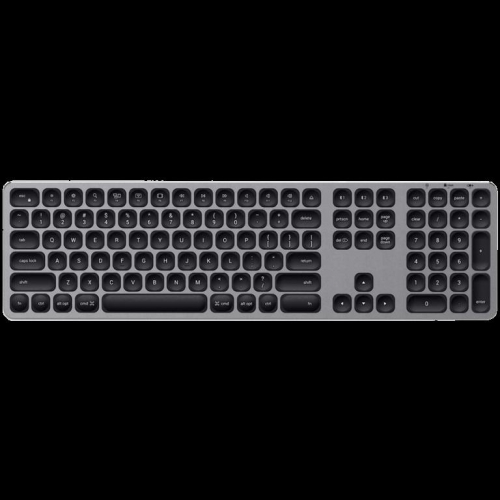 SATECHI Aluminum Bluetooth Wireless Keyboard (US, Space Gray)