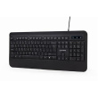 Gembird | Multimedia Keyboard | KB-UML-03 | Multimedia | Wired | US | Black