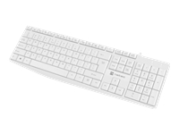 NATEC Keyboard Nautilus US slim white