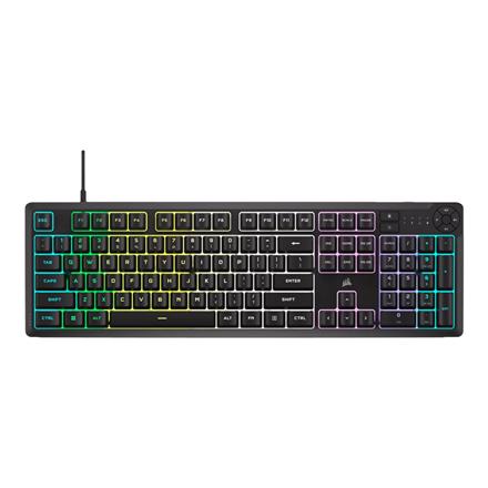 Corsair K55 CORE RGB | Gaming keyboard | Wired | NA | Black | USB 2.0 Type-A