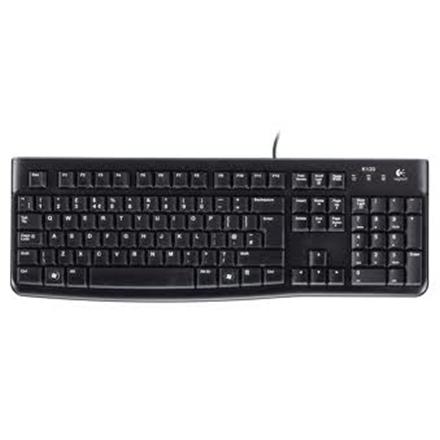 Logitech | K120 | Standard | Wired | EN/LT | 1.5 m | Black | USB Port | Lithuanian | 55 g