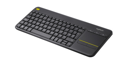 LOGITECH Wireless Touch Keyboard k400 Plus - INT BLACK T-920-007145
