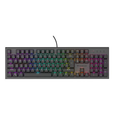 Genesis THOR 303 | Mechanical Gaming Keyboard | Wired | US | Black | USB Type-A | Outemu Brown NKG-2177