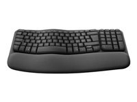 LOGITECH Wave Keys for Business - GRAPHITE - (US) INT - 2.4GHZ/BT - N/A - INTNL-973 - B2B