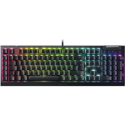 Razer | Mechanical Gaming Keyboard | BlackWidow V4 X | Mechanical Gaming Keyboard | Wired | Russian | Black | Green Mechanical Switches RZ03-04700800-R3R1