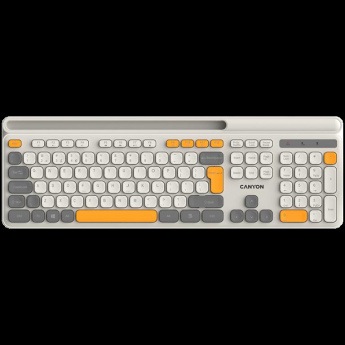 CANYON keyboard HKB-W03 EN AAA Wireless Beige Full Size
