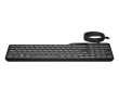 HP 405 Backlit USB-C Wired 24/7 Keyboard, Spill Resistant, Sanitizable, Programmable, Adjustable Tilt and LED brightness - Must - ESTONIAN