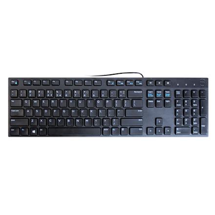 Dell | KB216 | Black | Multimedia | Wired | US | Black | Lithuanian | Numeric keypad