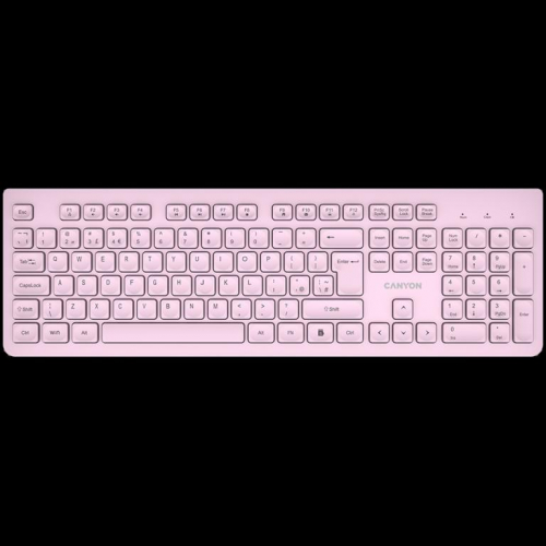 CANYON keyboard HKB-W01 UK/US AAA Wireless Pink