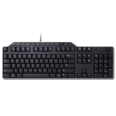 Dell Keyboard : US/Euro (QWERTY) Dell KB-522 Wired Business Multimedia USB KeyboardBlack (Kit)