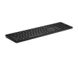 HP 455 Programmable Wireless Keyboard, Sanitizable - Black - US ENG