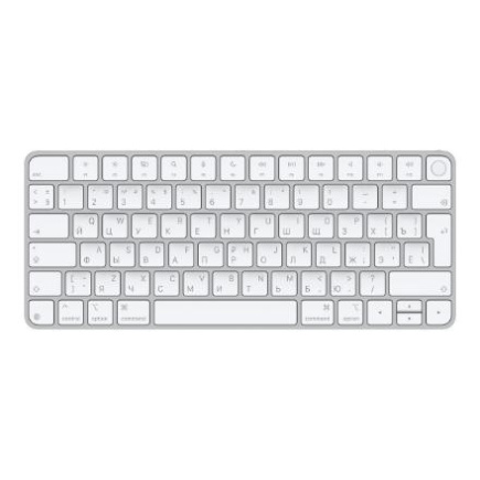 Apple Magic Keyboard with Touch ID | Keyboard | Wireless | Russian | White