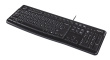 LOGITECH K120 Corded Keyboard black USB OEM - EMEA (US)