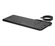 HP 405 Backlit USB-C Wired 24/7 Keyboard, Spill Resistant, Sanitizable, Programmable, Adjustable Tilt and LED brightness - Must - US ENG