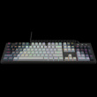 LORGAR Azar 514, Wired mechanical gaming keyboard, RGB backlight, 1680000 colour variations, 18 modes, keys number: 104, 50M clicks, linear dream switches, spring cable up to 3.4m, ABS plastic+metal, magnetic cover, 450*136*39mm, 1.17kg, white, EN+RU