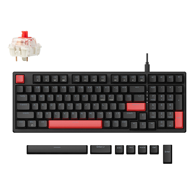 Lemokey X5 - US Layout - Red Switch Keyboard KEYCHRON