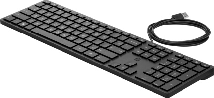 HP 320K USB Wired Keyboard - Black - ESTONIAN (BULK of 12 pcs)