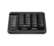 HP 435 Programmable Wireless Bluetooth Keypad w/Swappable Keycaps - Black
