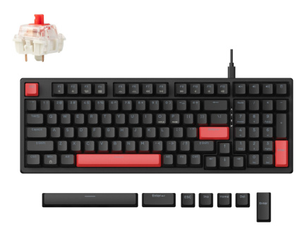 Lemokey X5 - US Layout - Red Switch Keyboard KEYCHRON