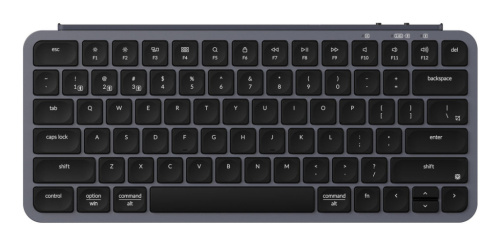 Keychron B1 Pro Ultraslim - US Layout - Low Profile Scissor Space Grey Wireless Keyboard
