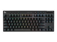 LOGITECH G PRO X TKL LIGHTSPEED Gaming Keyboard - MAGENTA - (US) INTL - 2.4GHZ/BT - N/A - EMEA28-935 - TACTILE