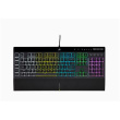Corsair | Rubber Dome | Gaming Keyboard | K55 RGB PRO | Gaming keyboard | Wired | RGB LED light | US | Black CH-9226765-NA