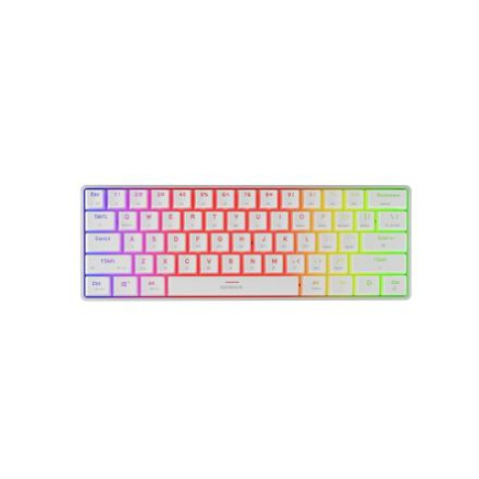 Genesis THOR 660 G2 | Gaming keyboard | Wireless/Wired | US | White | 2.4 GHz, Bluetooth, USB | Linear