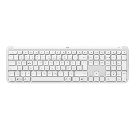 Logitech Signature Slim K950, US, valge - Juhtmevaba klaviatuur / 920-012466