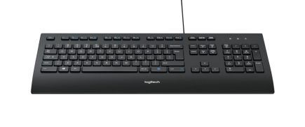 LOGITECH K280e corded Keyboard USB black for Business - INTNL (US)