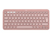 LOGITECH Pebble Keys 2 K380s - TONAL ROSE - (US) INTL - BT - N/A - INTNL-973 - UNIVERSAL