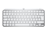LOGITECH MX Keys Mini Office keyboard backlit Bluetooth QWERTY Nordic Danish/Finnish/Norwegian/Swedish pale grey (PAN)