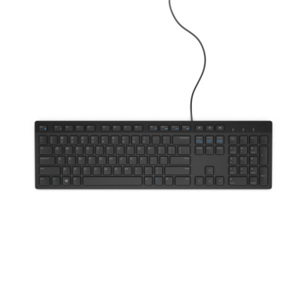 Dell Multimedia Keyboard-KB216 – US//LT International (QWERTY) - Black  engraved