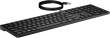 HP 320K USB Wired Keyboard - Black - US/RUS